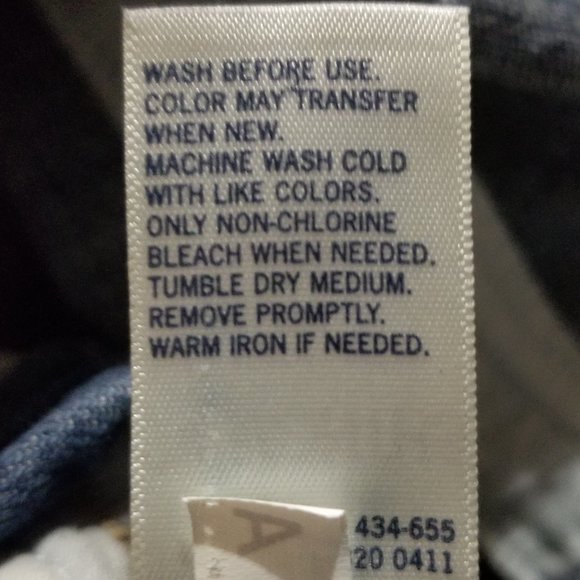 Baby Girls' OshKosh B'gosh Denim Overall/Jumper Dress, size 24 months, EUC - Picture 8 of 9